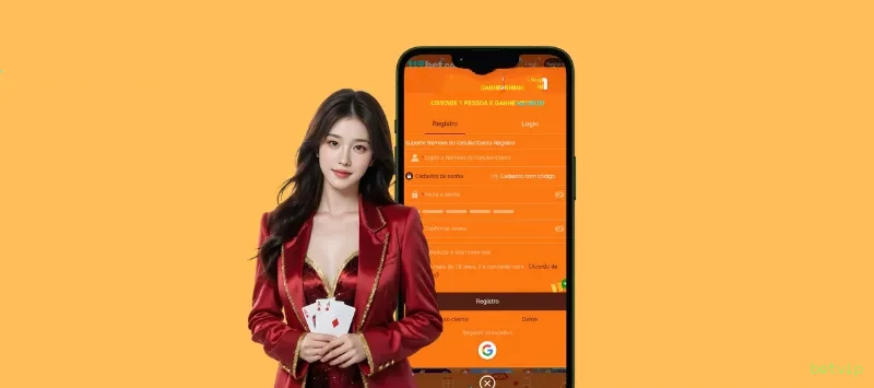 Comparação APP mobile vs versão web da betvip